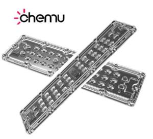SMD 5050 90x120 Degree Outdoor Light Lens , 28 In 1 Tunnel Light LED Chip Lens