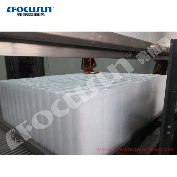 Fresh food edible Stainless steel 20Ton per day direct evaporation block ice machine