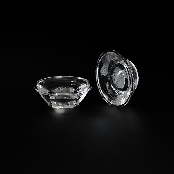 Luminus COB LED Lighting Lens with 15° Narrow Beam Angle PC Material and 88% Efficiency for Downlight