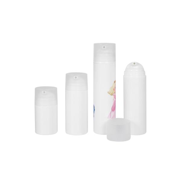 бутылка 30ml 50ml 75ml 100ml 120ml 150ml 200ml PP белая безвоздушная для заботы UKA19-C руки/стороны/тела личной