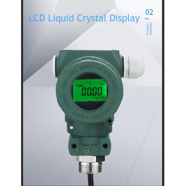 Stainless Steel High Accuracy Oil Hydraulic Pressure Sensor Input Type Level Transmitter