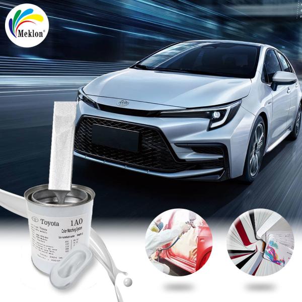 Hot Selling High-Quality Heat-Resistant Toyota 1A0 Silver Car Paint Supply