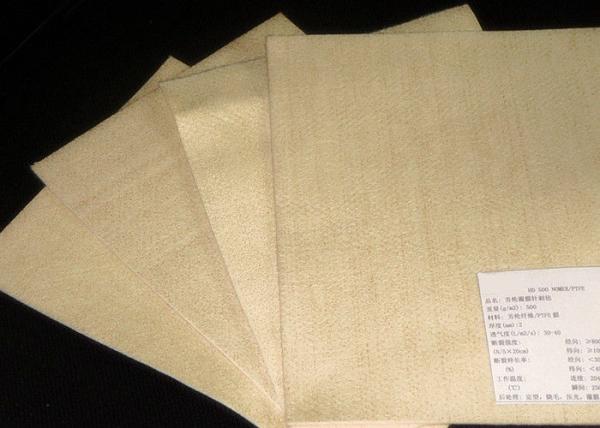Micron Aramid Industrial Filter Cloth For Cement Industry ISO Certificated
