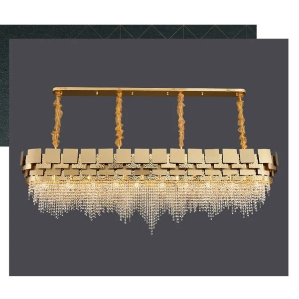 Postmodern Living Room Decoration Dining Lamps Luxury Crystal Chandelier (WH-CY-268)
