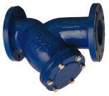 Water , Oil , Gas Brass Y Strainer With Ball Valve And NBR O - ring 65 ～ 500mm
