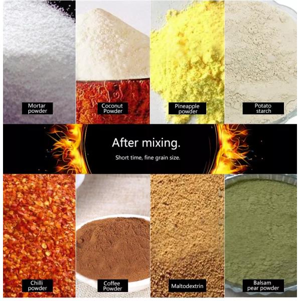 машина горизонтального промышленного смесителя порошка ленты слота теста смешивая машины химиката еды фармацевтического смешивая