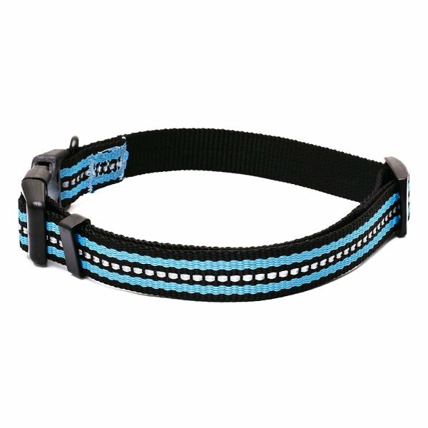 Double Bands Soft Nylon Dog Collar High Durability