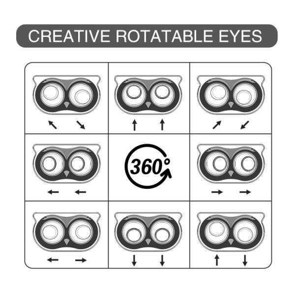 Sensor Solar Wall Light Retoatable Eyeys 90LM Solar Powered Outdoor Sconce