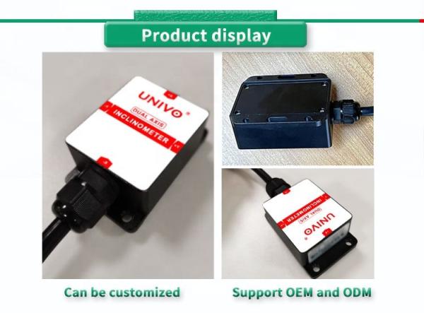 Sensor de inclinação industrial universal com alta precisão e suporte ODM personalizado