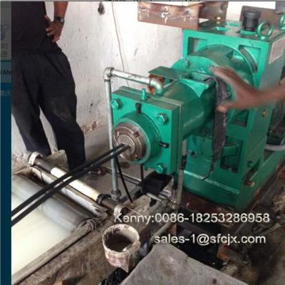 Equipamento de processamento de borracha de borracha da máquina da extrusora de XJ-65 65mm