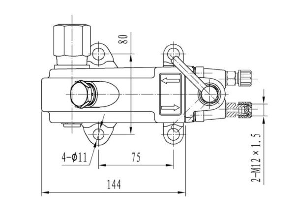 Mercedes Benz 0015530001  0015535901 0005535901 Cabin Tilt Pump