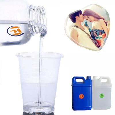Fast Cure Crystal Clear Epoxy Resin Jewelry Casting Diy Photo Coasters