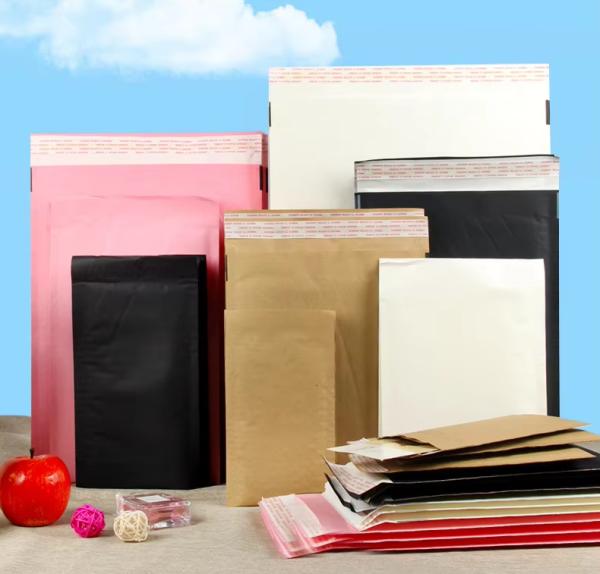 Eco Friendly Compostable Padded Mailer Lightweight Honeycomb Mailer Shockproof