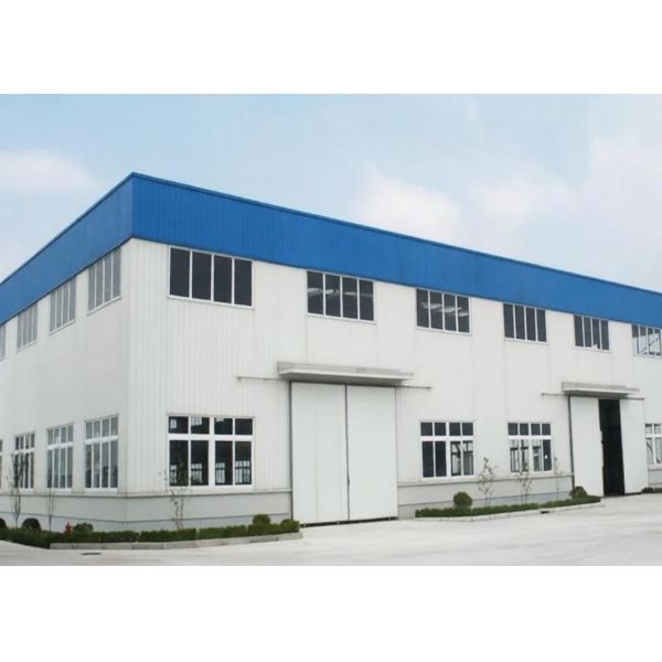 Free Design Prefabricated Steel Structure Building Construction Materials Warehouse Large Span Prefab Metal Buildings