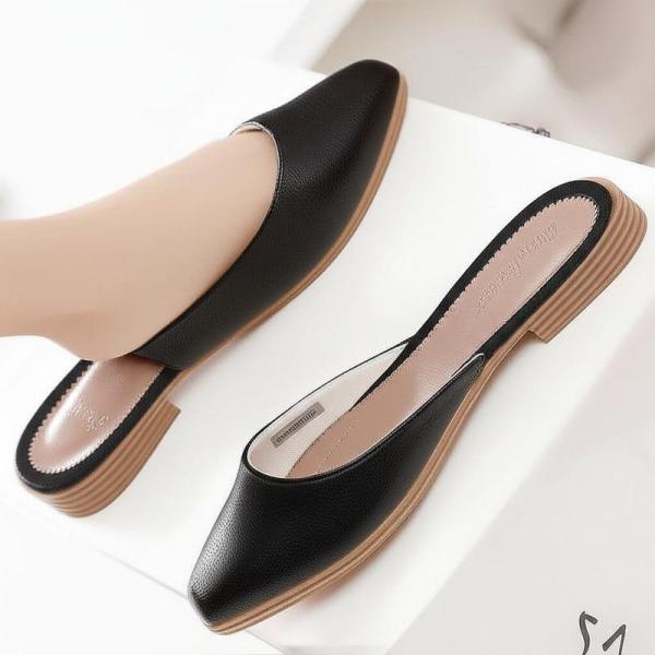 Women's Slip-on Casual Shoes Square Toe Size 5-11