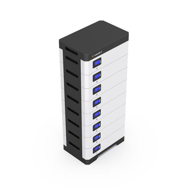 Lifepo4 48v Lithium Iron Phosphate 10kwh Powerwall Battery 51.2v 100ah Stacked Energy Storage