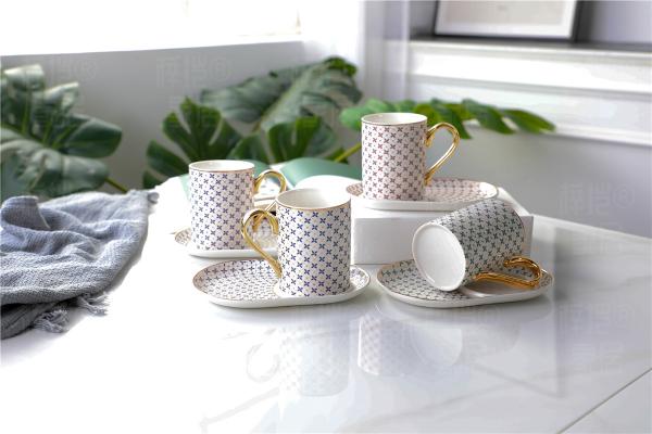 Cadmium Free Bulk 600ml 20 Ounce Ceramic Fine Porcelain Coffee Mugs