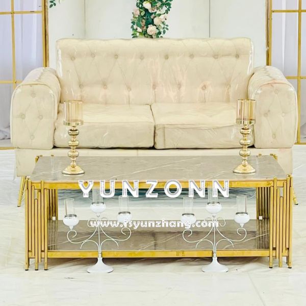 Modern Design Italian Coffee Table Living Room Reception Center Wedding Hotels