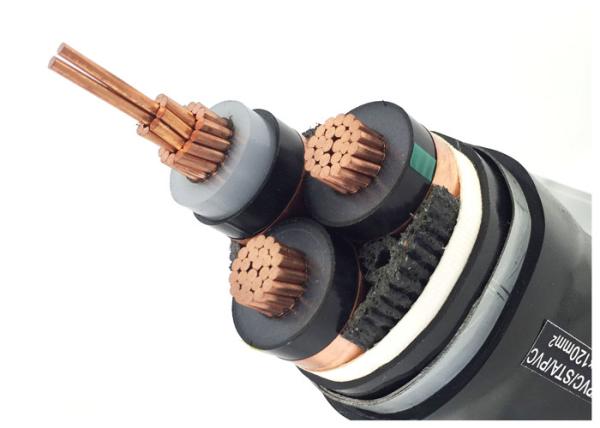 8.7/15kV 3x120 185 240 300mm2 YJV22 Armoured XLPE Cable CU/XLPE/PVC/STA/PVC Copper MV Cable