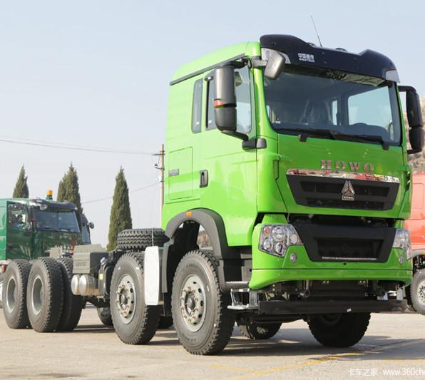 Caminhão pesado usado de China 8x4 Sinotruk HOWO TX caminhão basculante de 440 cavalos-força