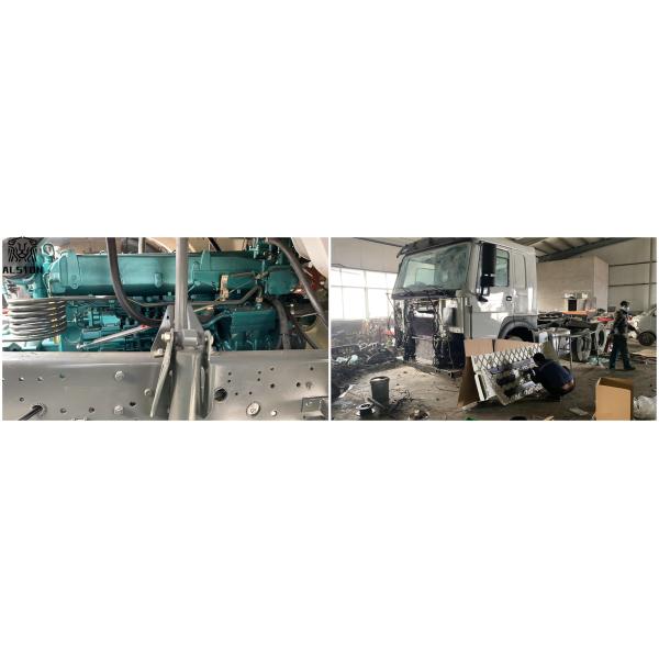6x4 Second Hand Tractor Truck , Sinotruck Howo Tractor Head Truck