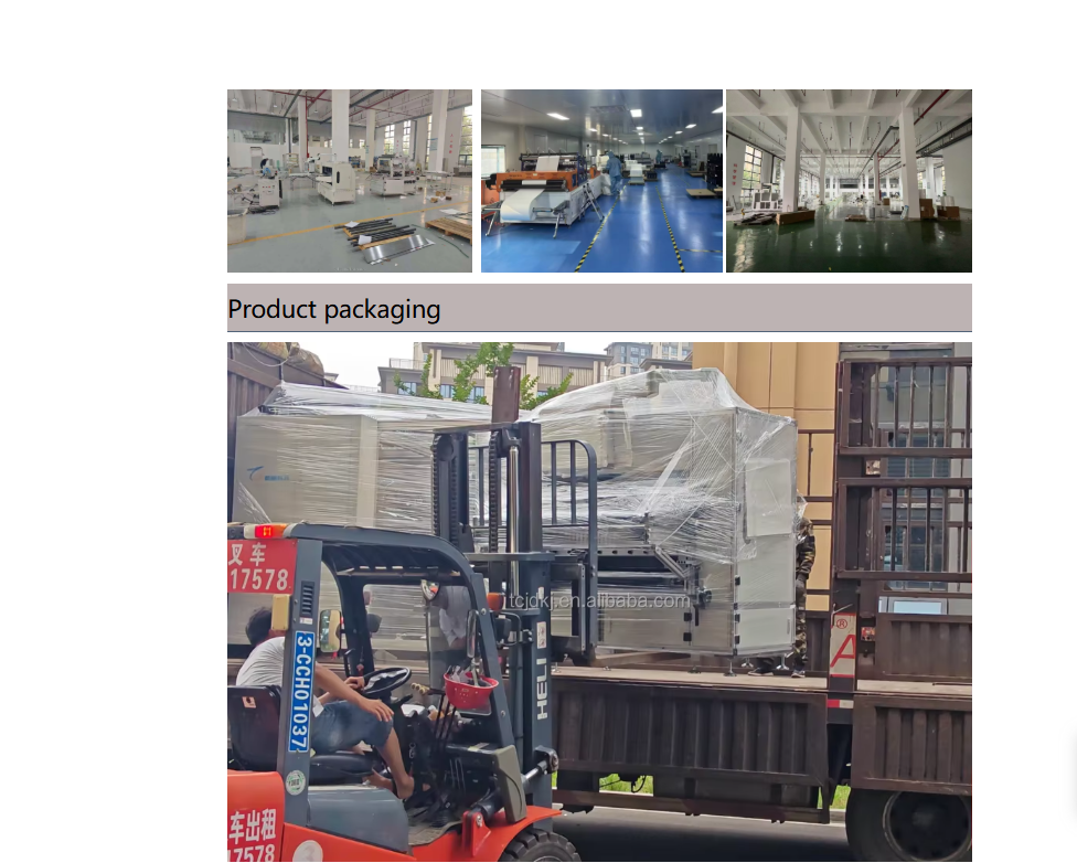 Full Automatic Mini  Without Partition  Filter Folding Gluing  Production Line For Fiberglass