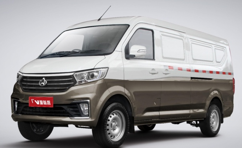 KYC V7 EV Electric Van with 300 km CLTC Driving Range 970 kg Payload Capacity and CATL 53.58 kWh Battery