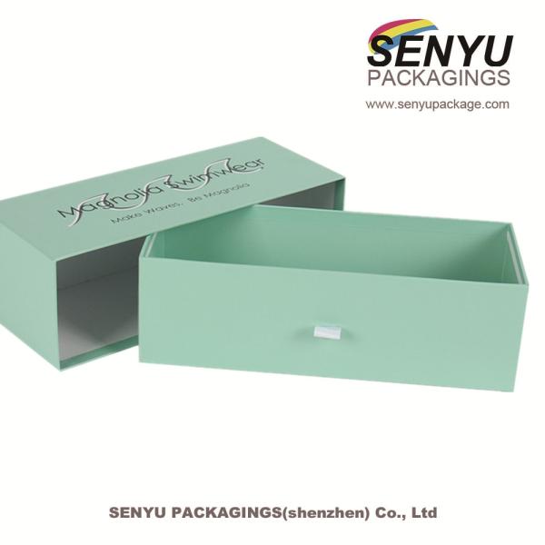 Drawer Kraft Paper Packaging Sliding for Kids Baby Socks