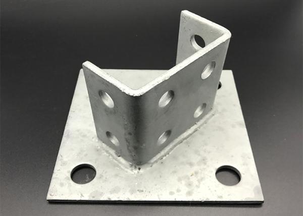 Stainless Steel C Channel Fitting Post Base Brackets