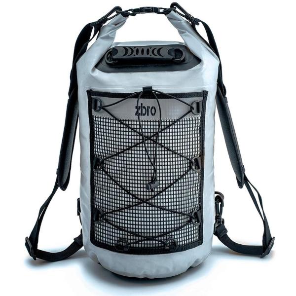 30L 40L Triathlon Transition Backpack With 2 Pockets Reflective Stripe