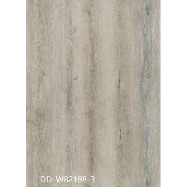 Vinyle en bois de SPC de grain parquetant des planches Gray Brown Jump Non Glue