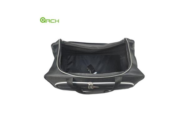 Spacious Duffle Bag with One Front Pocket and Material Handle