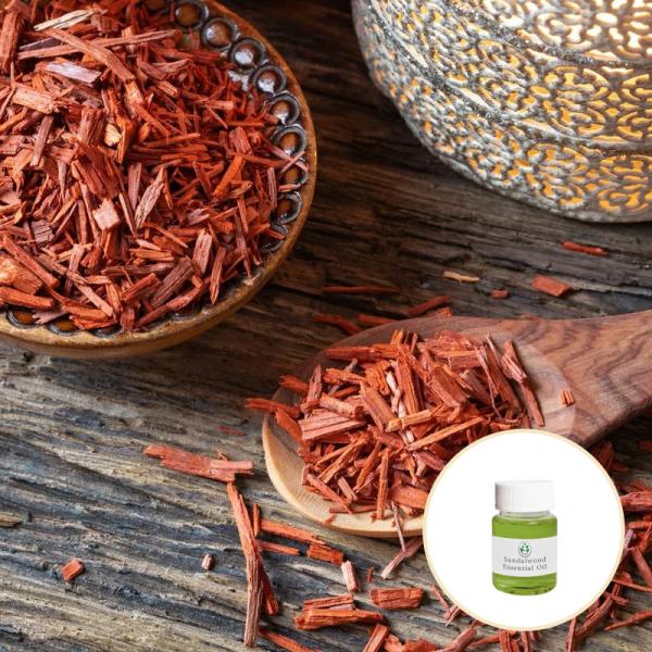 CAS 8006-87-9 100% Pure Sandalwood Essential Oil For Aroma Diffusers