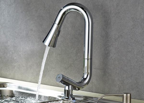 360 Degree Rotation Kitchen Basin Faucet Double Mode ROVATE With Brass Body