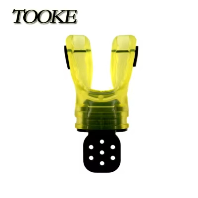 Boquilla de buceo de silicona ajustable y colorida para deportes acuáticos