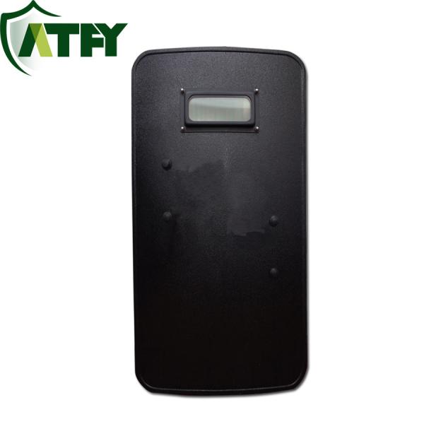 Polythylene Tactical Handheld Police Ballistic Shield Backpack Bulletproof Shield 6kg