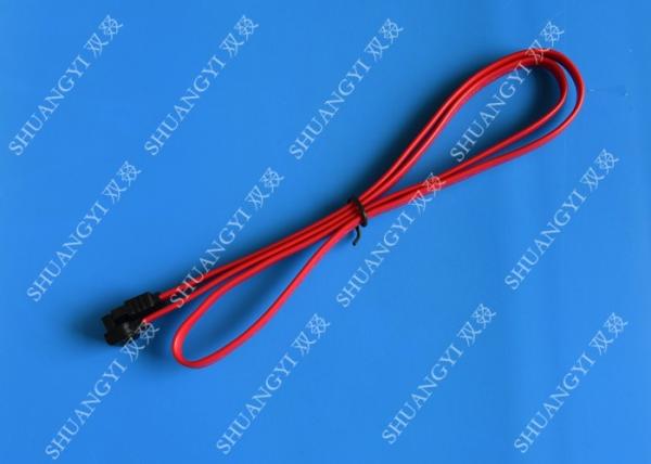 SATA III Motherboard Flexible SATA Data Cable , 18 Inch Hard Drive SATA Cable