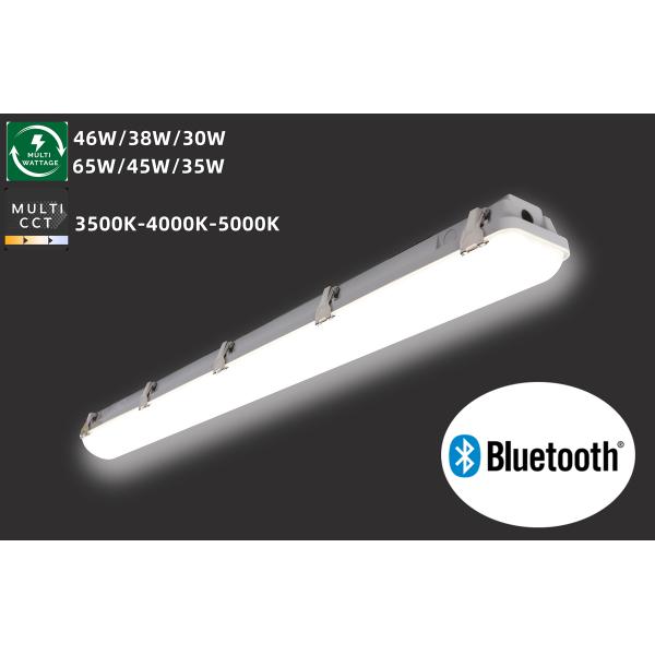 AC 110V Parking LED Tube Vapor Tight Luminaire 4FT IP66 LED Waterproof lighting Tri-proof Light