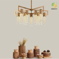 Luz de vidro personalizada do pendente da decoração para a sala de visitas E27 do casamento