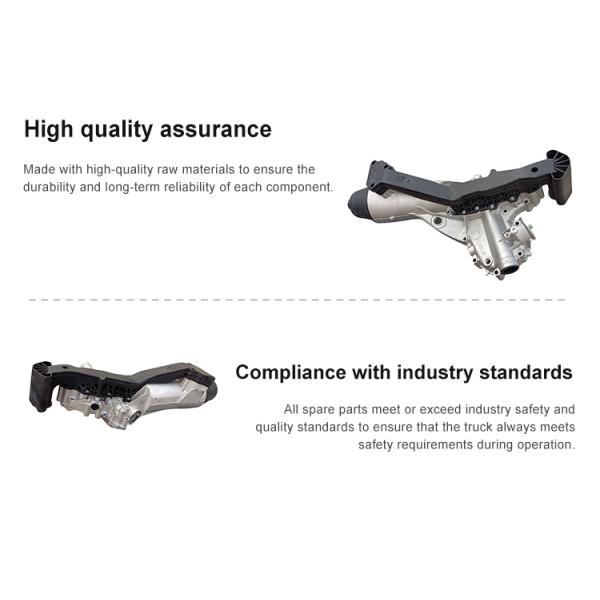 El filtro de aceite y el conjunto del refrigerador 611600070166 para SHACMAN