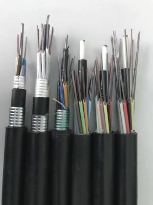 Câble à fibres optiques extérieur non métallique à tube lâche GYFTY 24 fibres