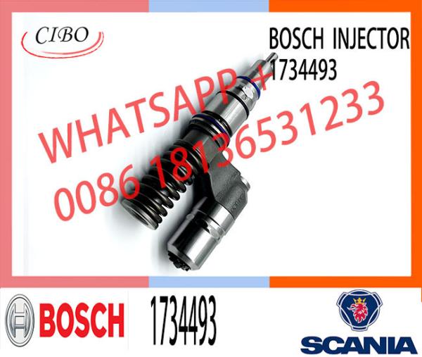 Conjunto original 1734493 do injetor de combustível do injetor de combustível 0414701092 do motor diesel para SCANIA DC13076A