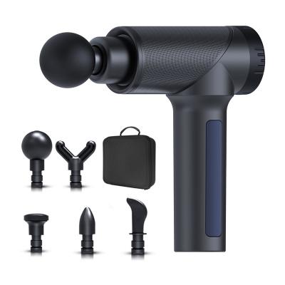 Hand held portable wireless sports fascia muscle mini electric percussion massagers gun