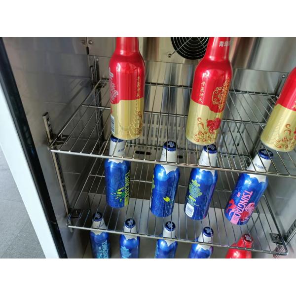 Stainless Steel Red Wine Storage Cabinet 220V Air Cooling