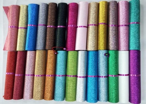 Useful Fancy Leather Multi Coloured Glitter Fabric PU Leather KTV Bars Wallpaper