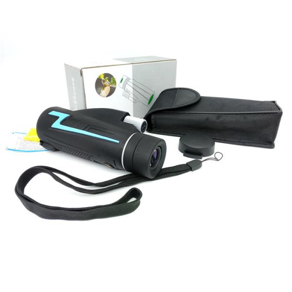 Telescópio portátil 40x60 do monocular do telefone celular para caminhar o acampamento da pesca