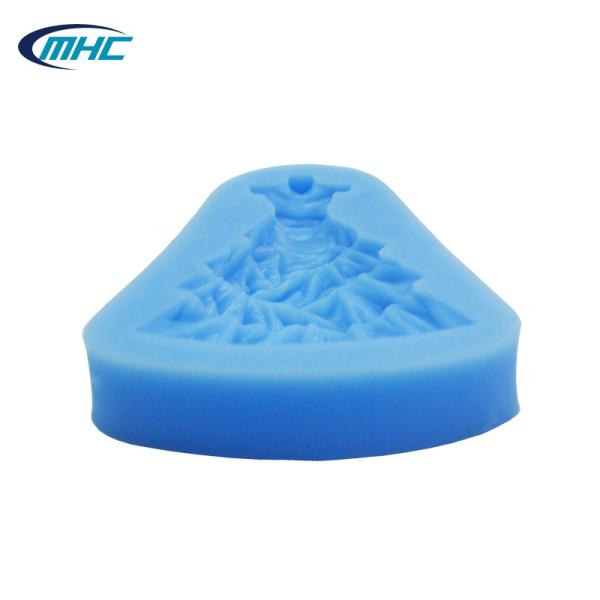 Silicone Baking Utensils Handmade Diy Sustainable Dress Shape Cake Decorating Silicone Mold