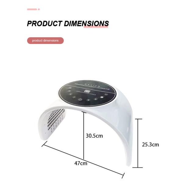 Red Blue Light Therapy for Face, ZHU HAI OABES LED Face Mask Light Therapy for Acne Wrinkles