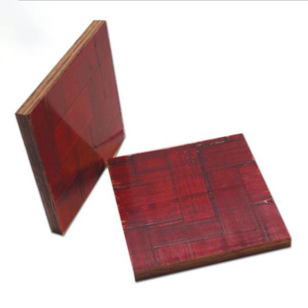 Building Construction 3mm Bamboo Plywood Sheets Film Covered Wear Resistant