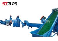 PET Bottle Scrap Crushing Washing Recycling Line , Plastic Waste Washing Plant